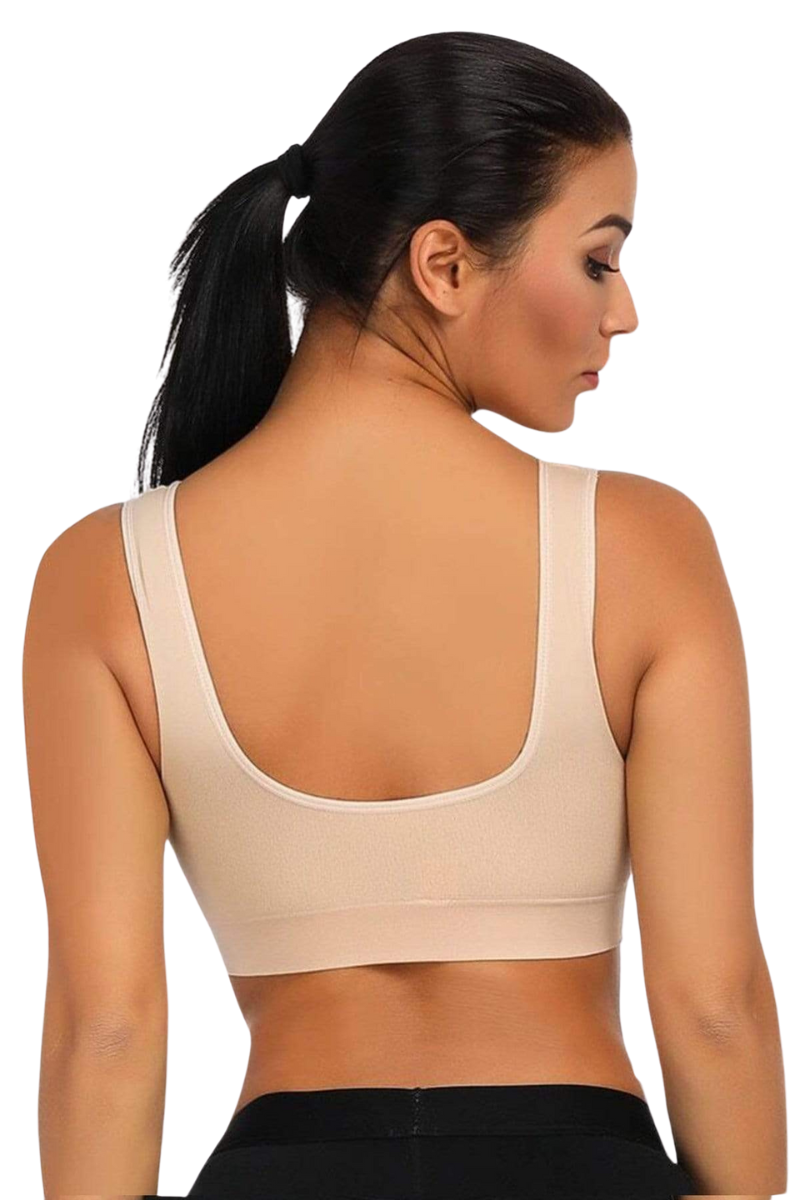 Seamless Wireless Bra With Support