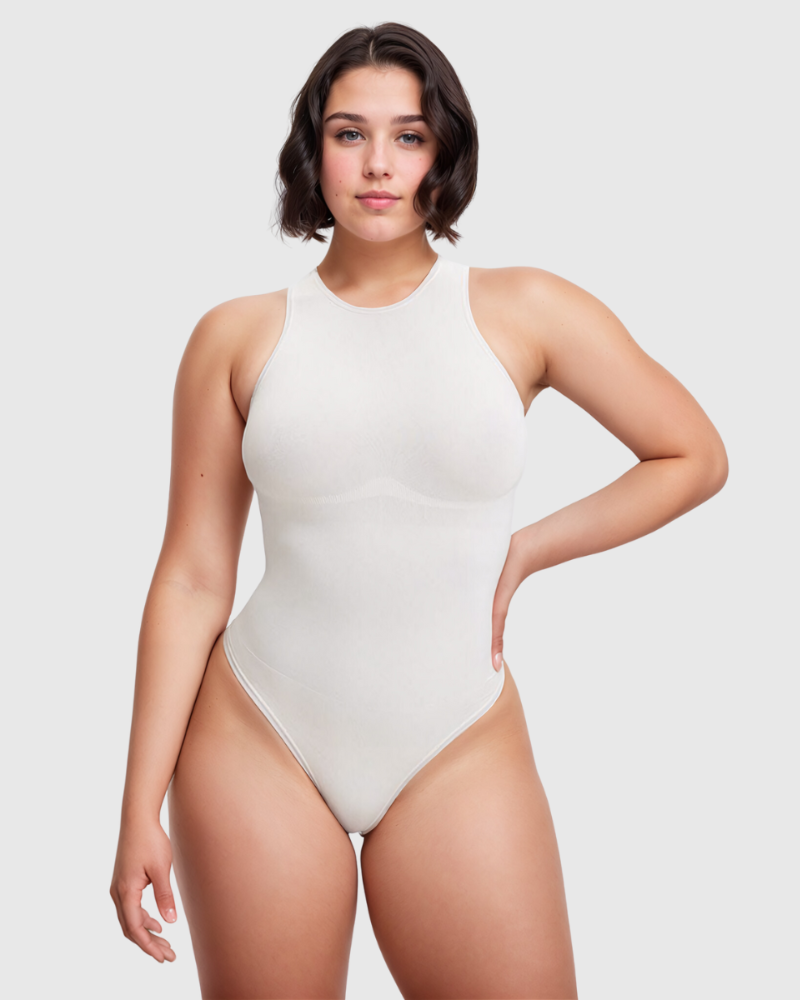 Buttercream Thong Bodysuit